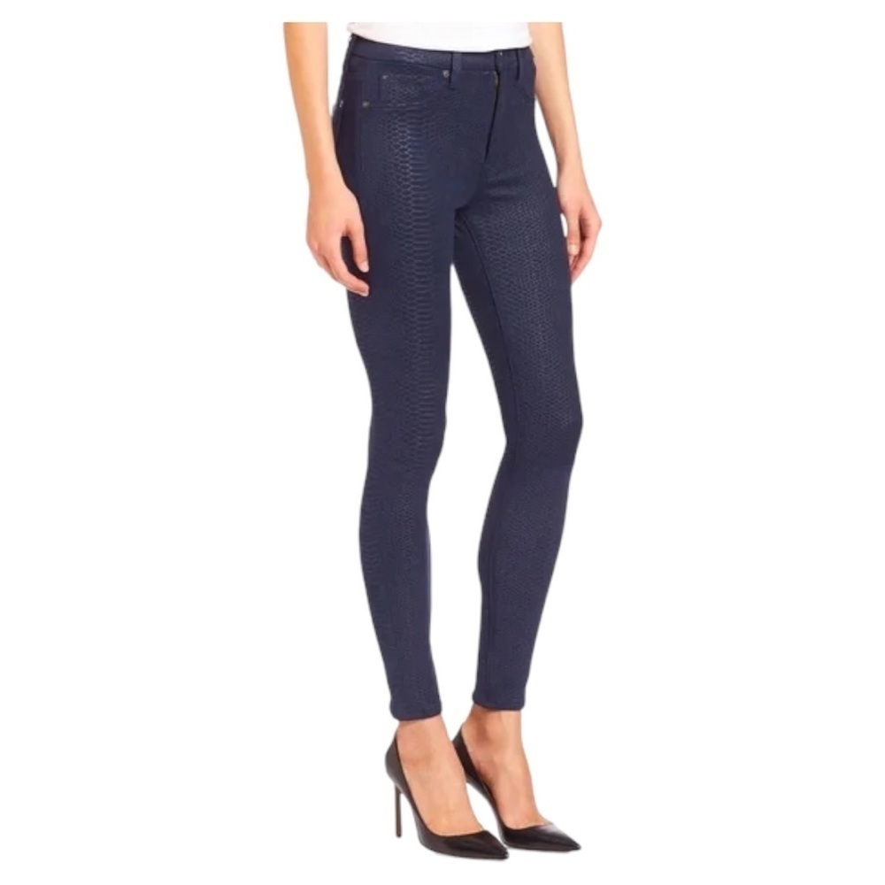 Lafayette 148 New York Embossed Snake Print Pant